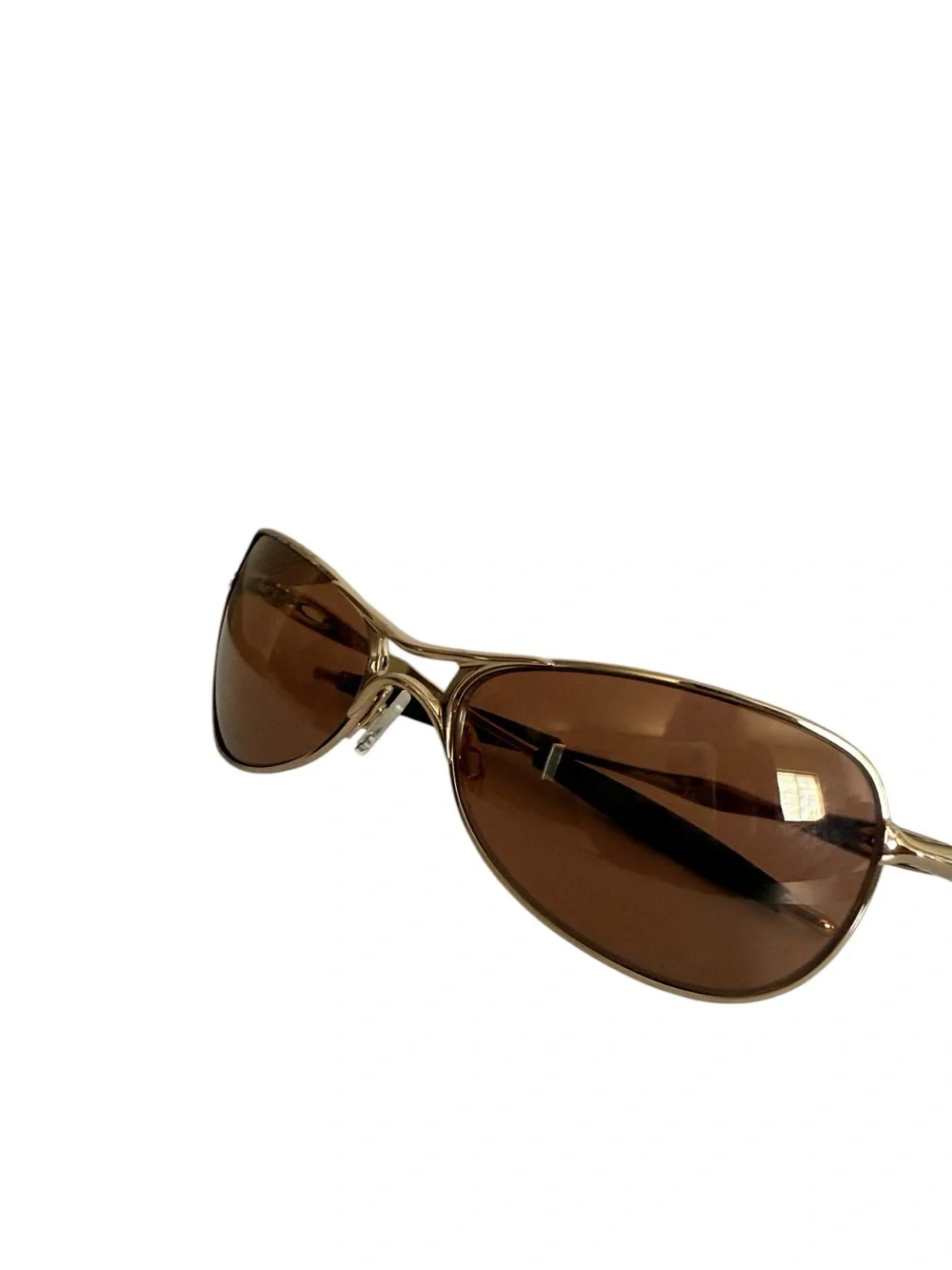 Oakley Crosshair Small Sunglasses Gold Irridium 05975 Unisex